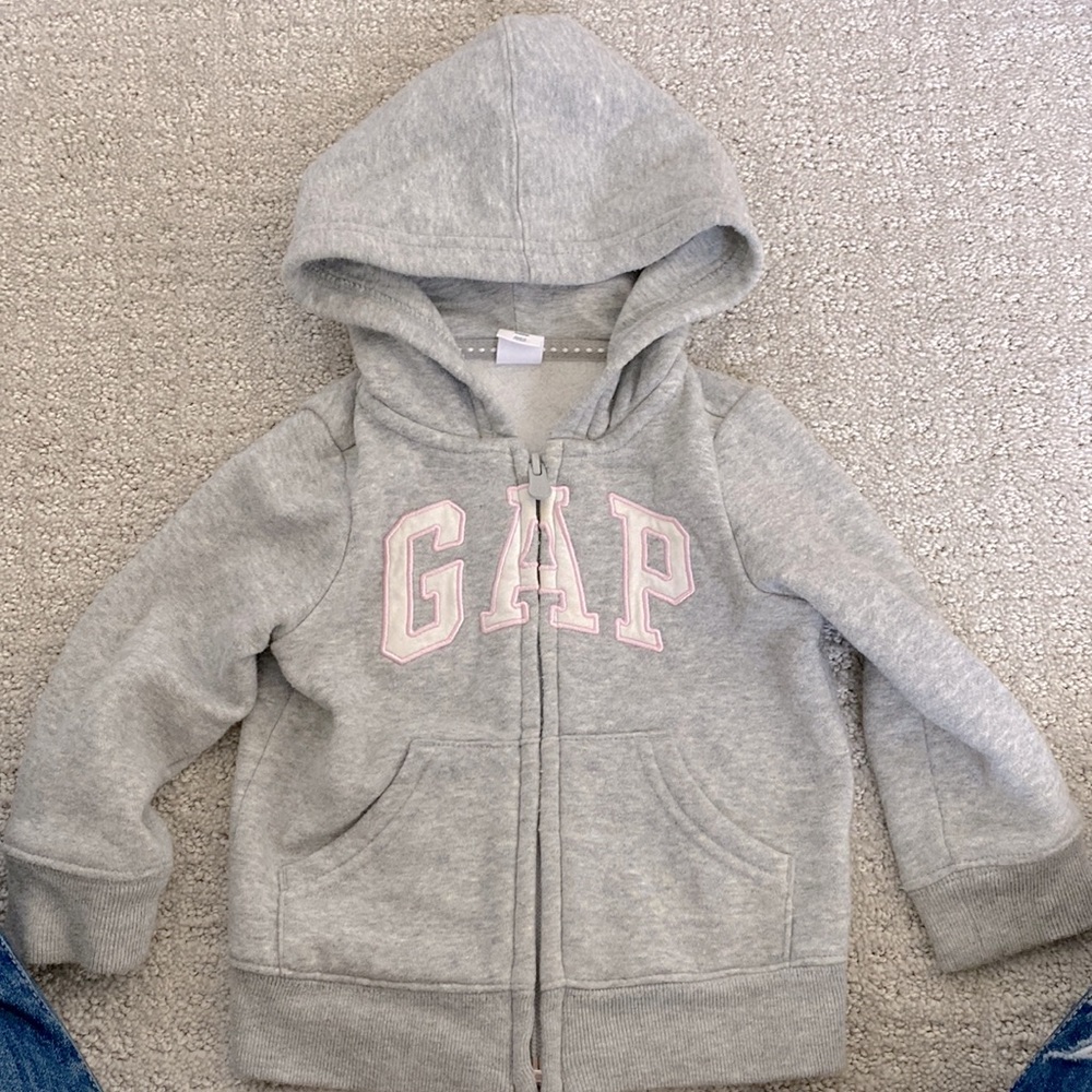 GAP toddler zip-up jacket